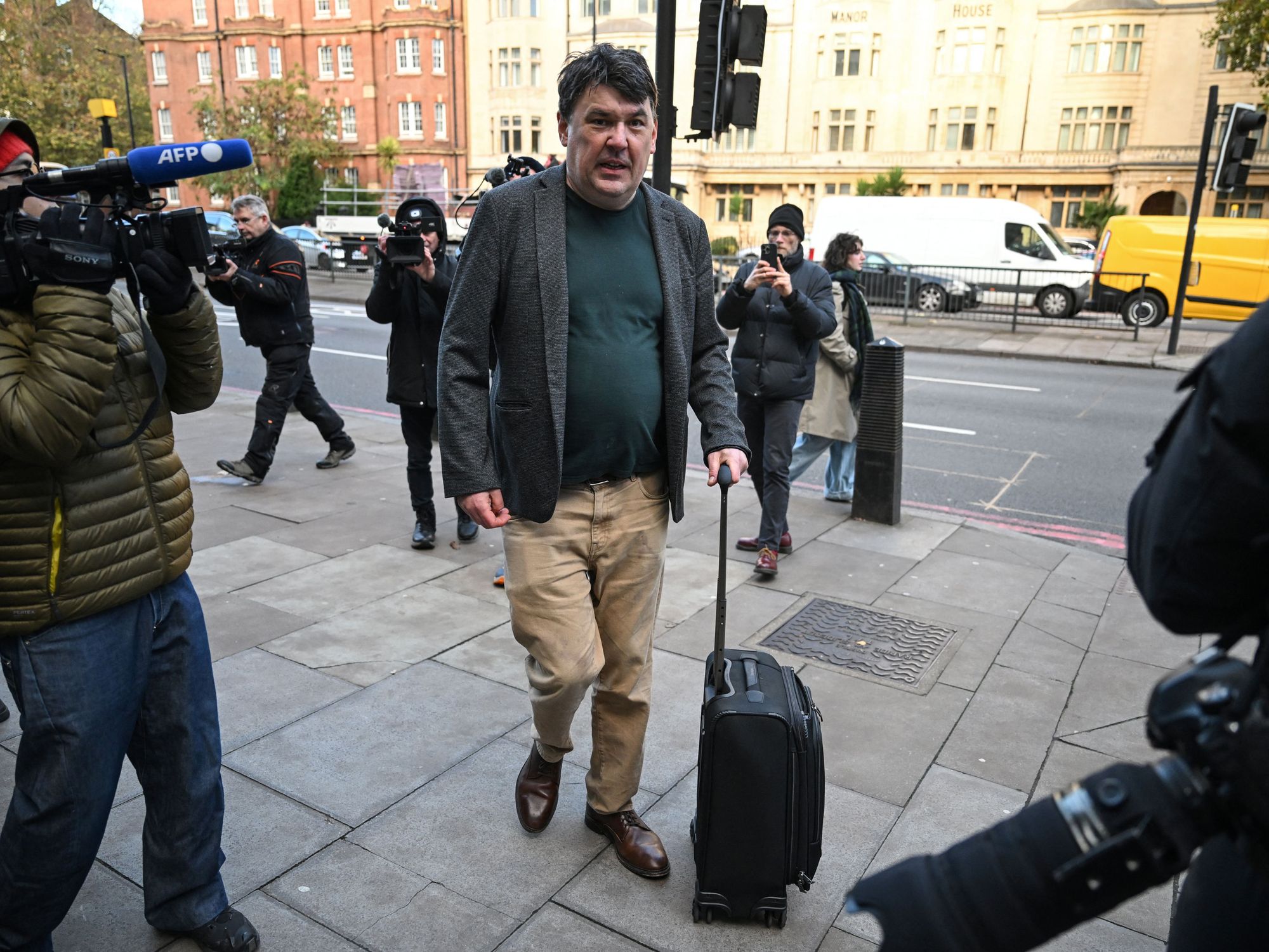 Graham Linehan cleared of harassment but guilty of damaging phone as court reaches verdict
