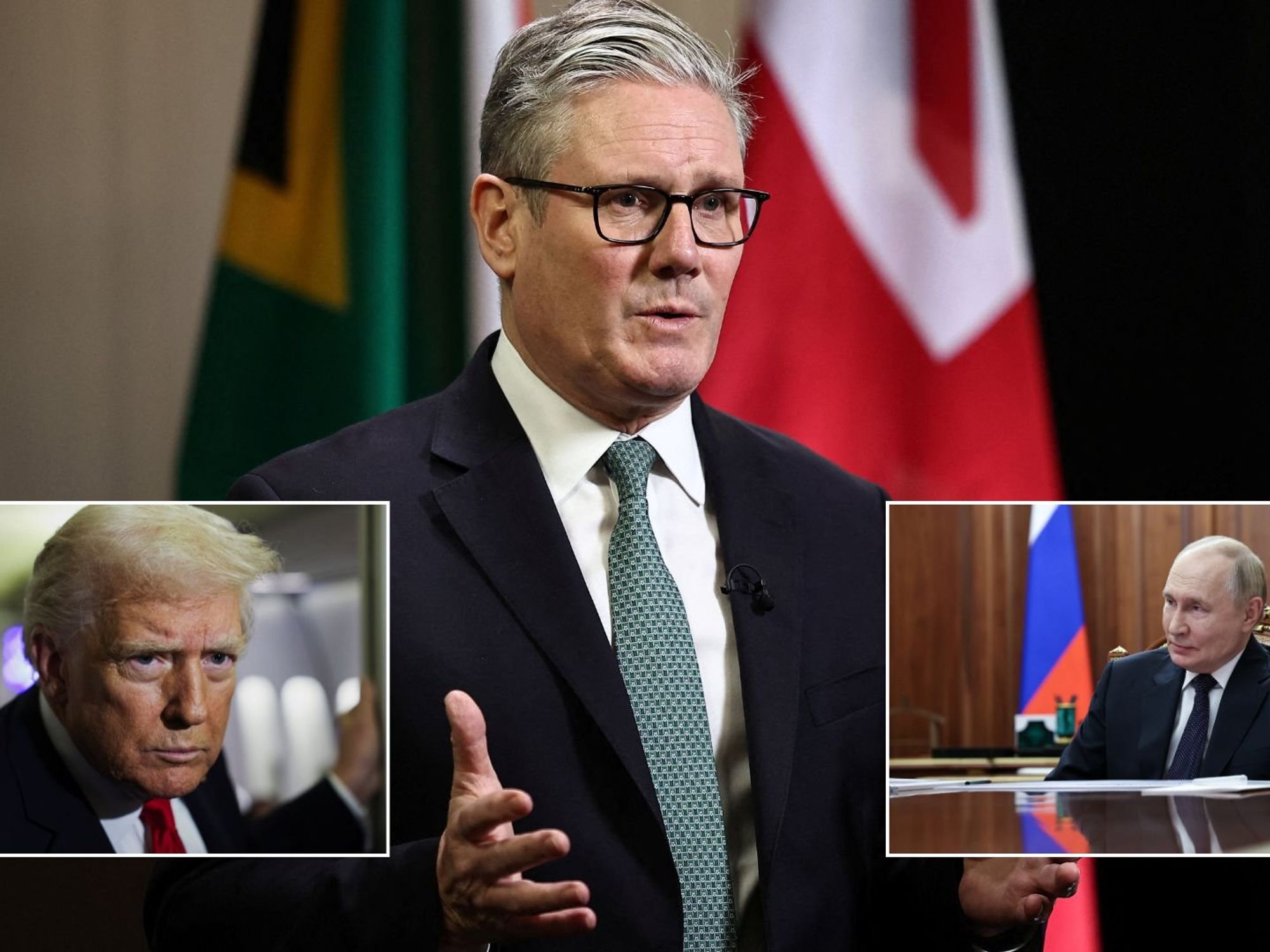 Keir Starmer demands British troops remain in Ukraine under peace deal in direct challenge to Vla...