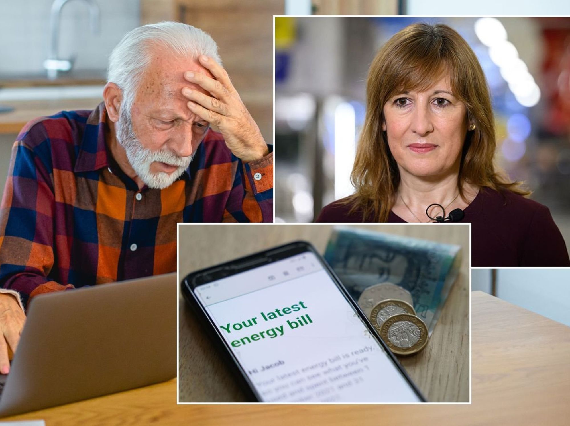 Rachel Reeves pledges £150 cut to energy bills while price cap and net zero charges push bills higher