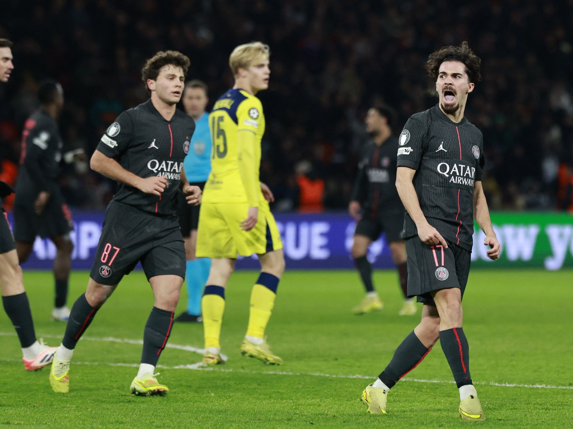 Tottenham and PSG in eight-goal thriller as Thomas Frank's men throw away lead twice