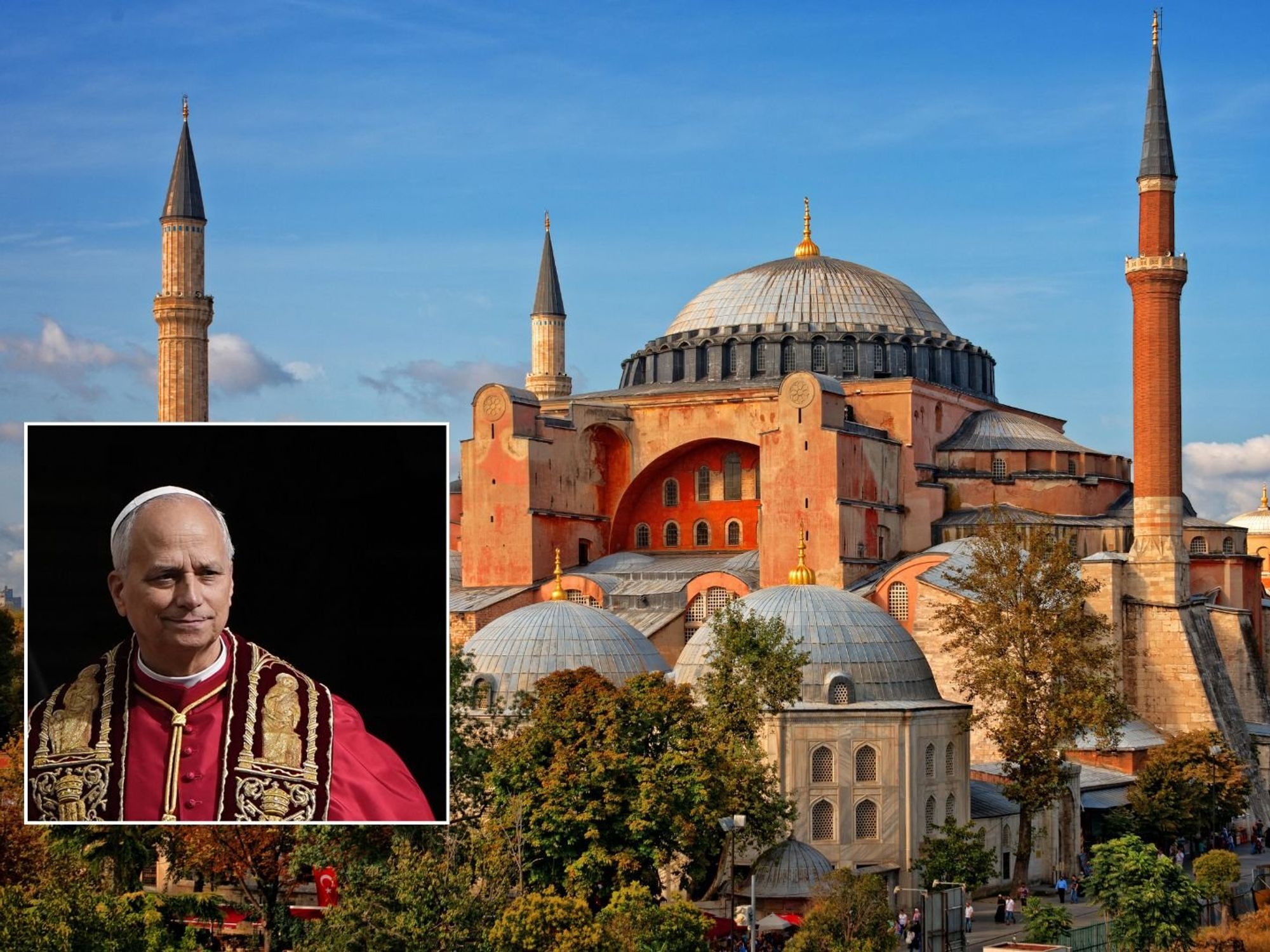 Pope Leo breaks with 50-year tradition after historic 1,500-year-old church converted into Mosque