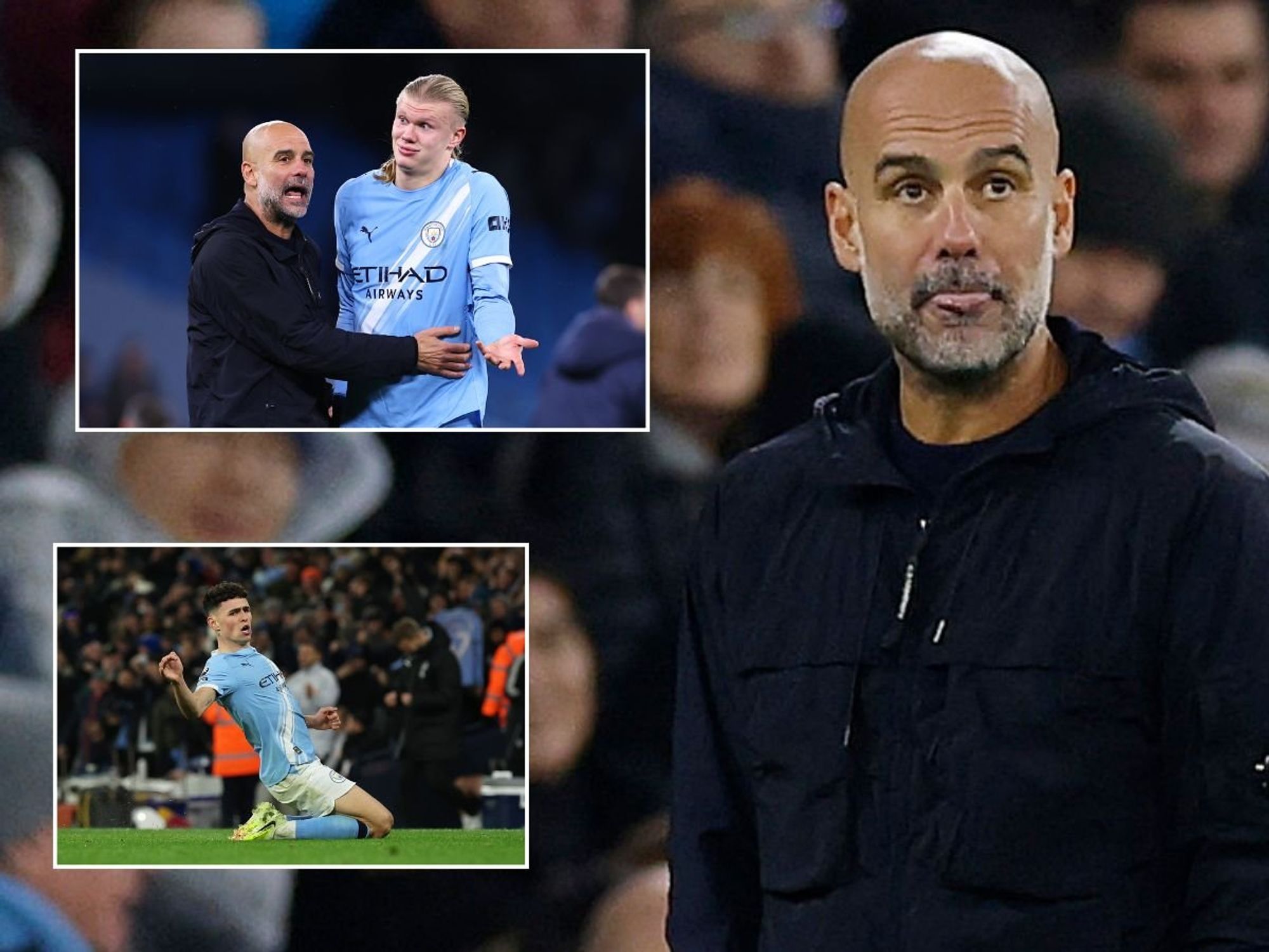 Pep Guardiola explains heated chat with Erling Haaland after Man City secure dramatic win over Leeds