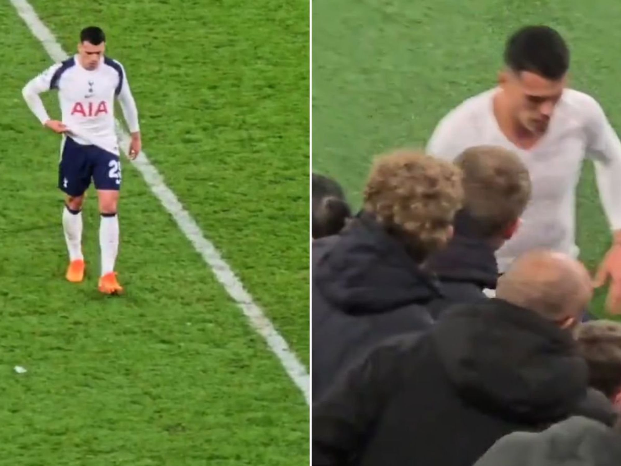 Tottenham star called out for 'disgusting behaviour' after antics at end of Fulham defeat