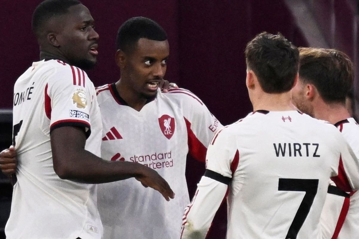 Alexander Isak breaks silence after scoring first Premier League goal for Liverpool in West Ham win