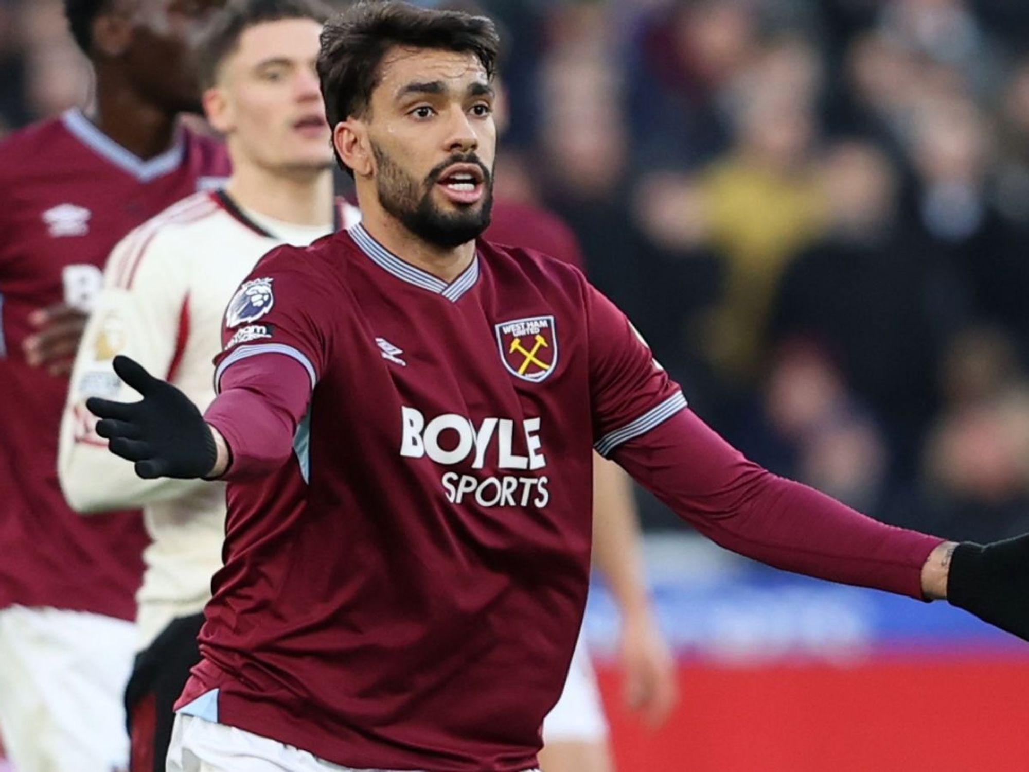 West Ham boss Nuno Espirito Santo makes immediate Lucas Paqueta decision after red card in Liverpool loss