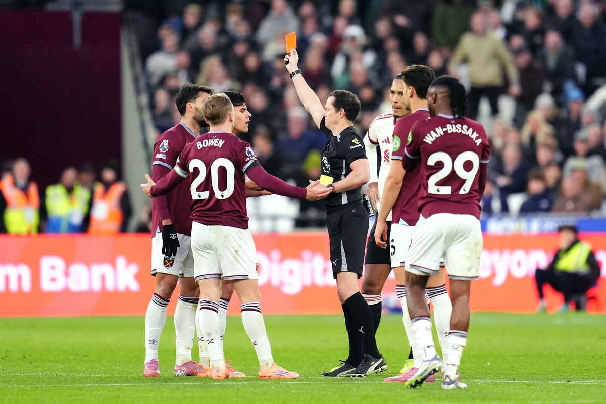 Lucas Paqueta releases furious statement blasting football chiefs after West Ham red card in Liverpool defeat