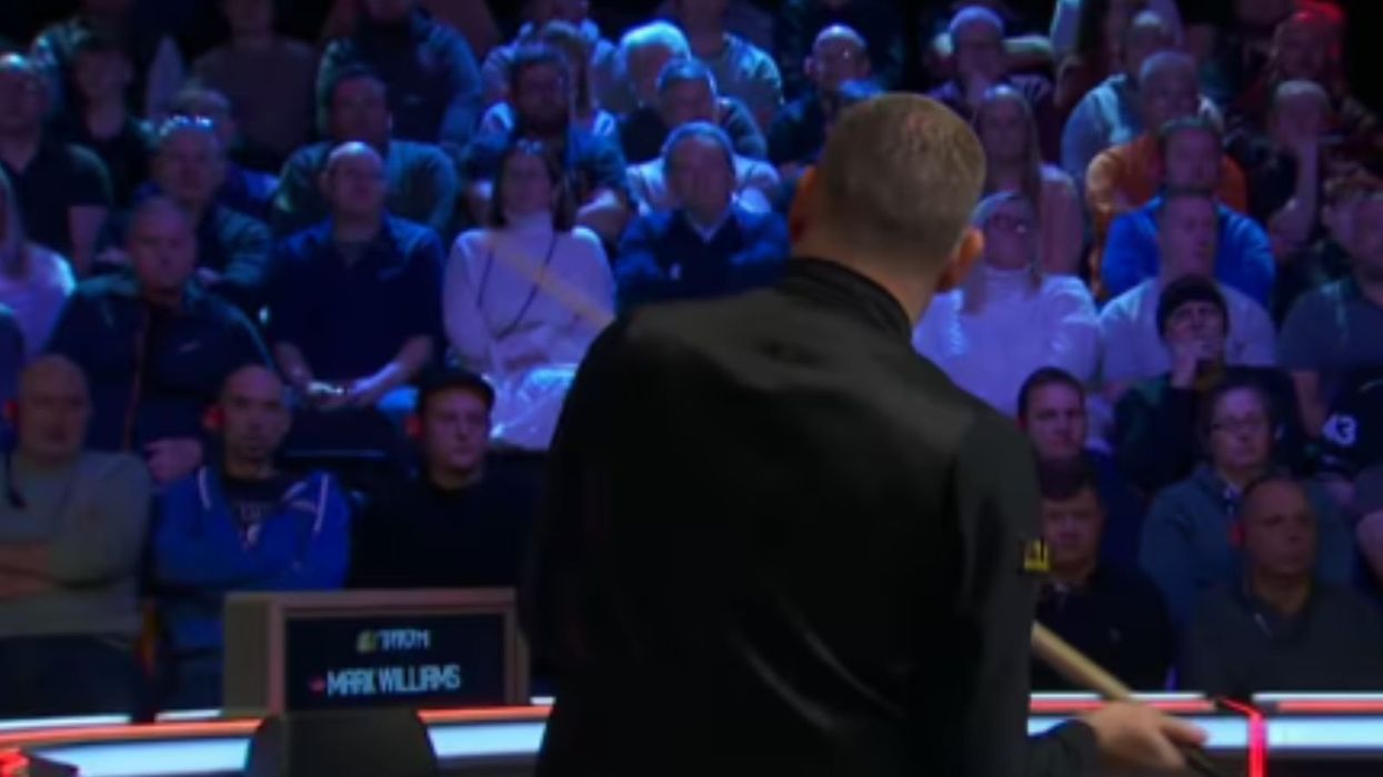 Snooker star jokingly threatens to throw cue in crowd during UK Championship win