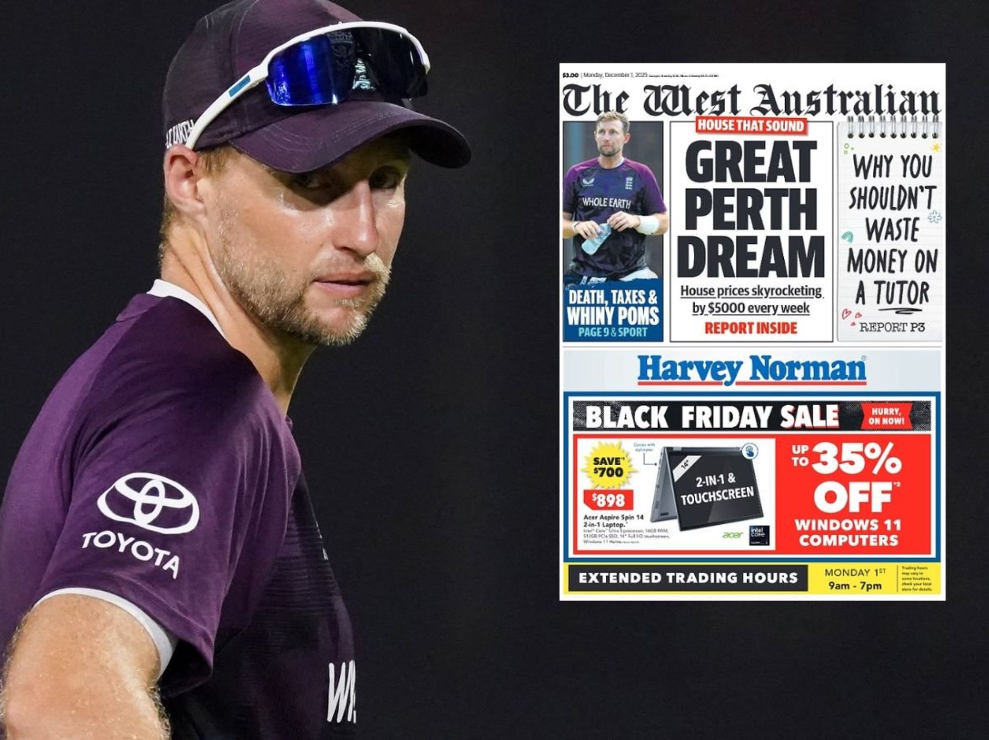 Australian media target Joe Root after England star's controversial comments ahead of second Ashes Test