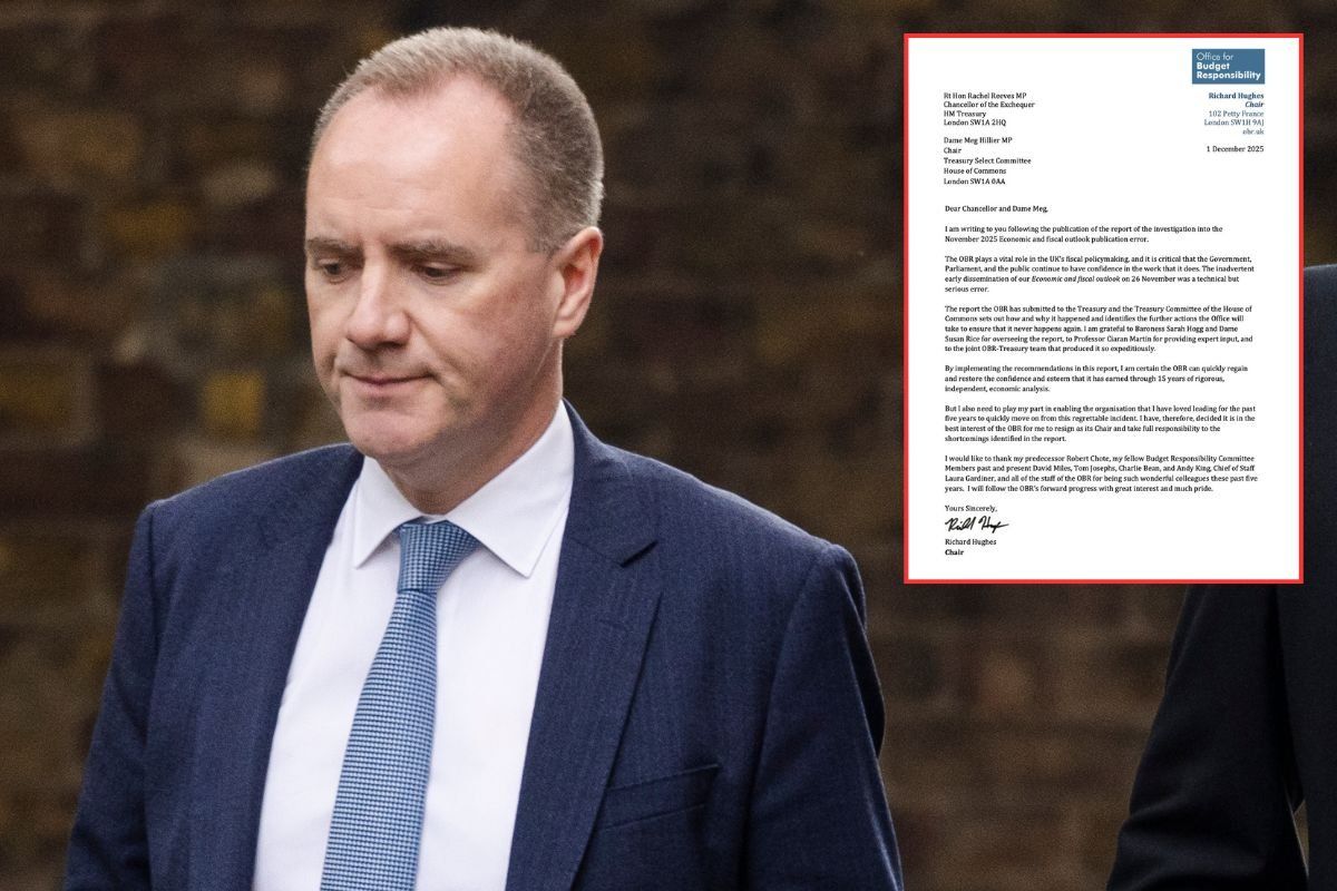 OBR chief resigns after Rachel Reeves Budget leak fiasco