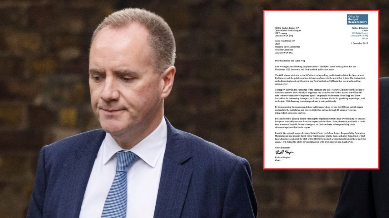 OBR chief resigns after Rachel Reeves Budget leak fiasco