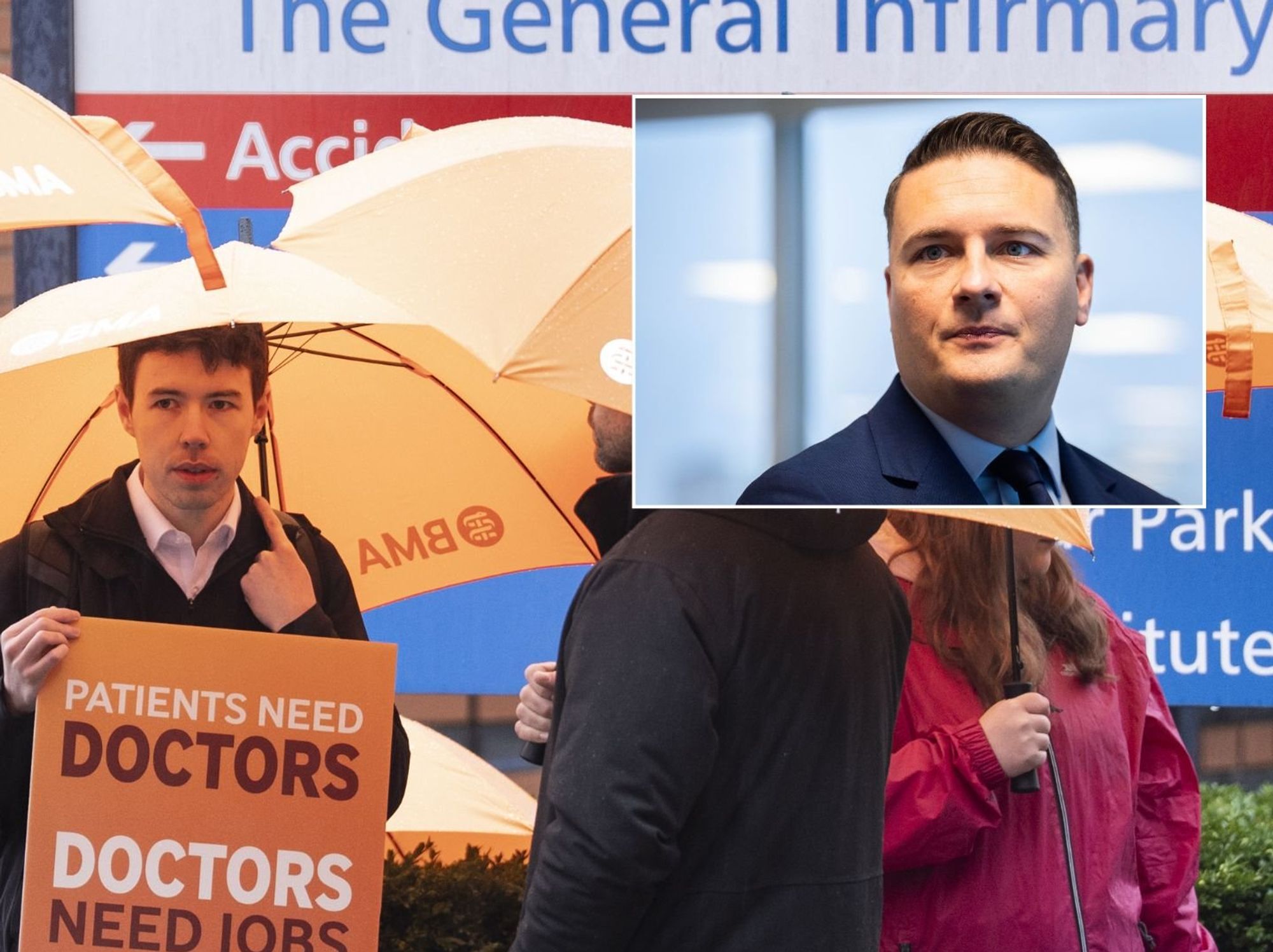 Doctors stage five-day strike in run-up to Christmas