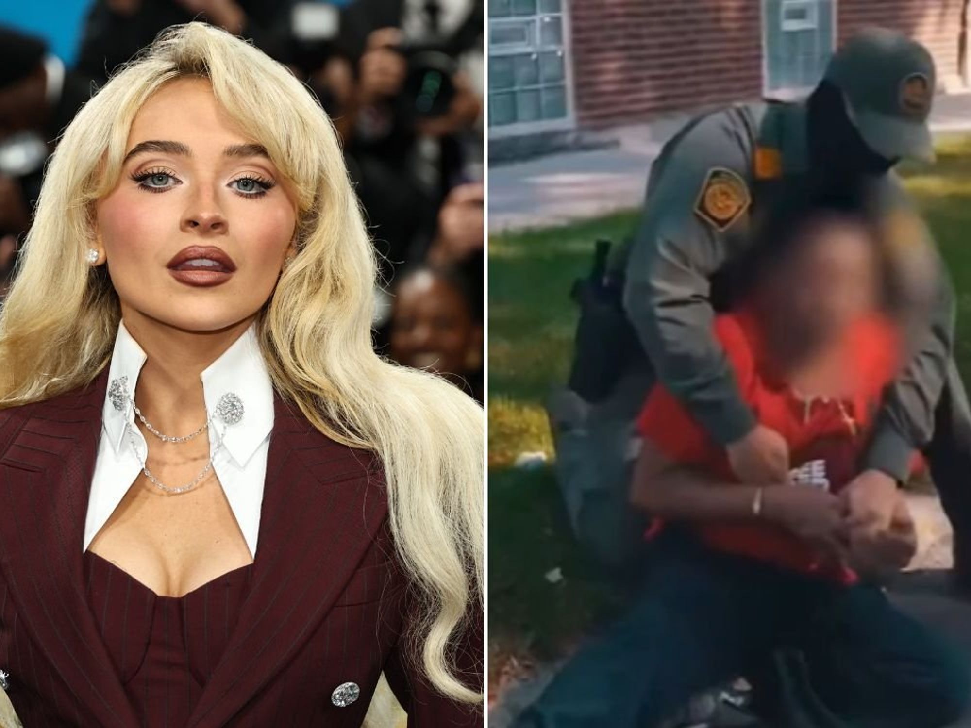 Sabrina Carpenter issues furious response as White House use her song in 'evil and disgusting' video