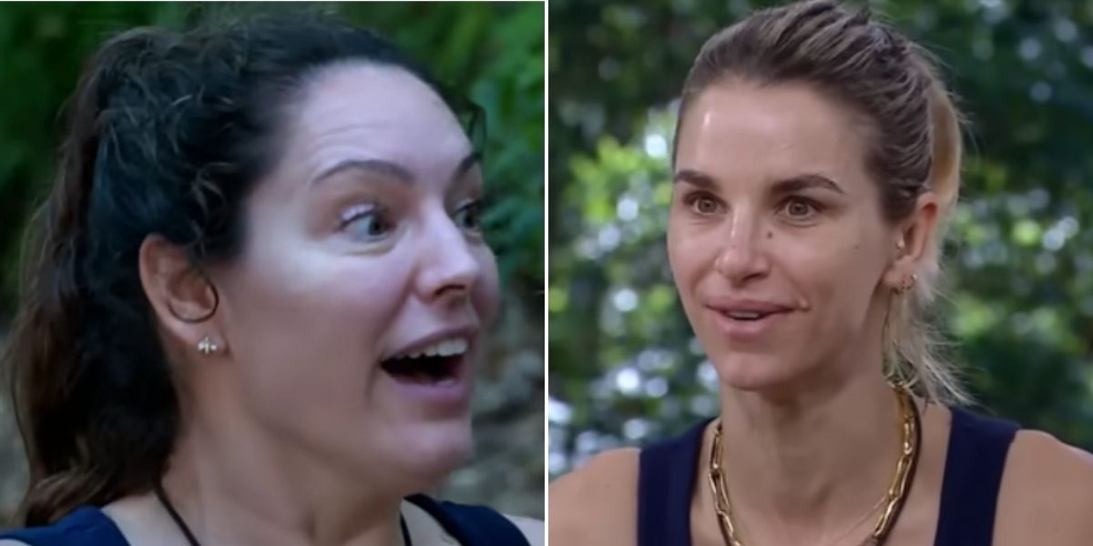 Vogue Williams brands ITV I’m A Celebrity co-star ‘desperate’ after being eliminated: ‘I’d never do that!’ Vogue Williams brands ITV I’m A Celebrity co-star ‘desperate’ after being eliminated: ‘I’d never do that!’