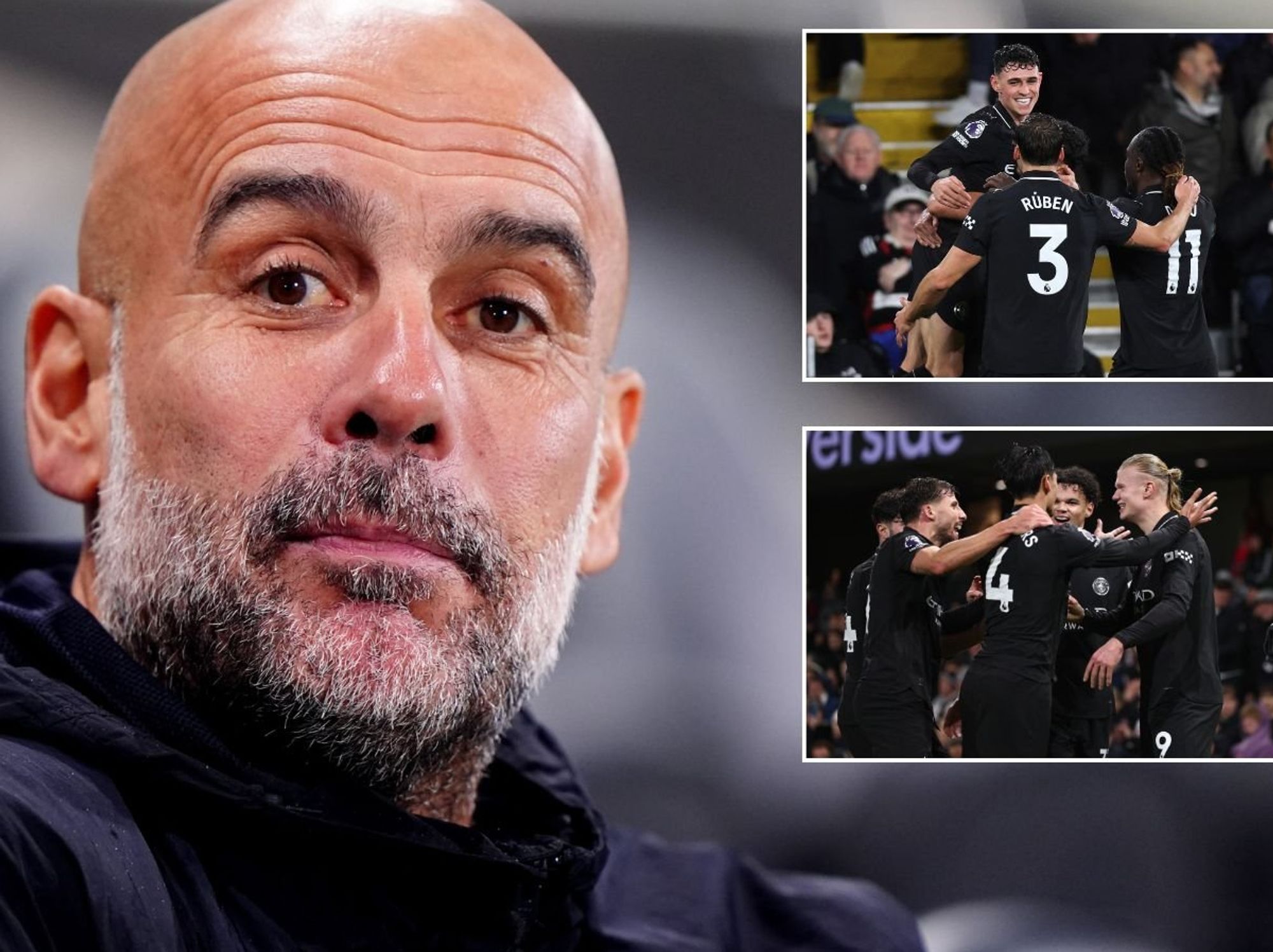 Pep Guardiola jokes 'I'm so old' and 'my players don't respect me' after Man City beat Fulham in thriller