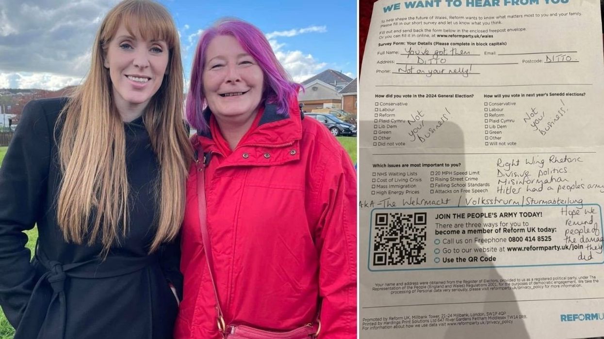 Reform rages against 'dirty tactics' after Labour candidate compares members to Nazi soldiers 'complicit of war crimes'