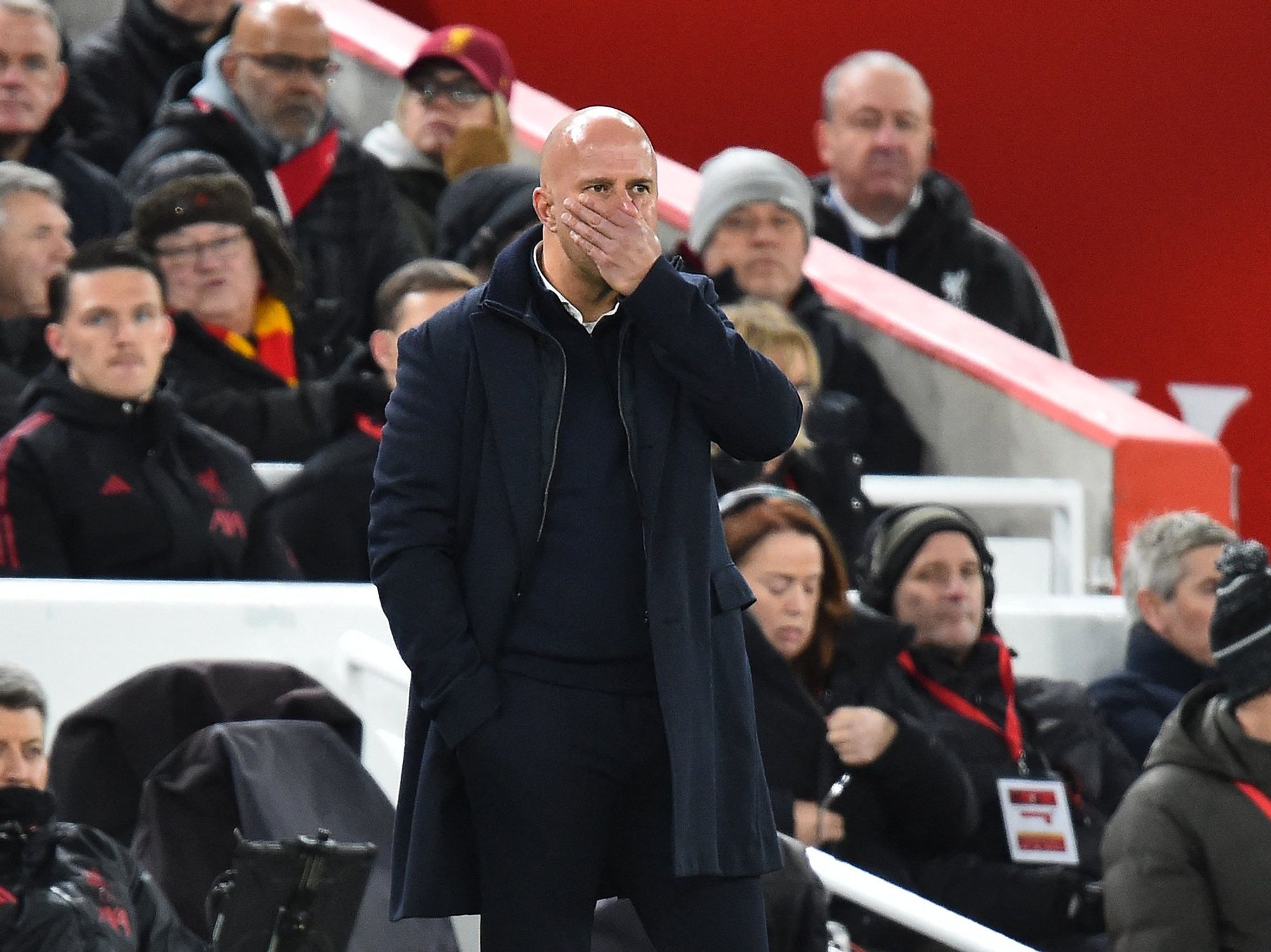 Arne Slot responds to 'fear factor' question after Liverpool scrape Sunderland draw