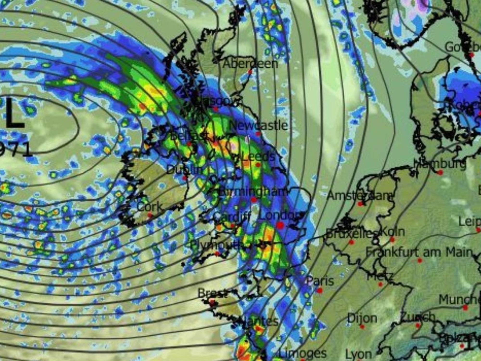 UK weather: 'Conveyor belt' of Atlantic storms to spark Christmas nightmare as deluge leaves Brit...