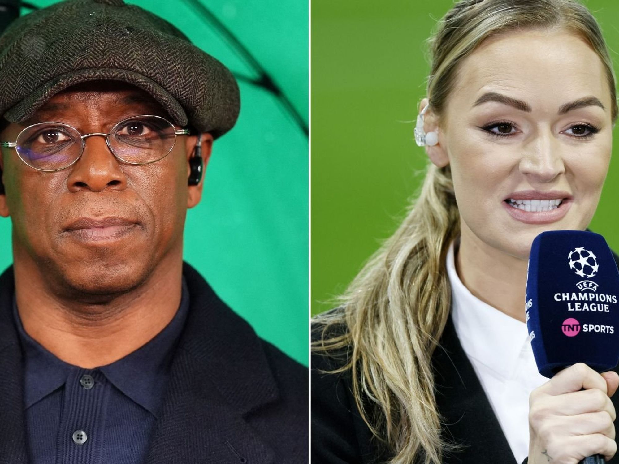 Ian Wright reveals text message from Laura Woods after football presenter's concerning collapse