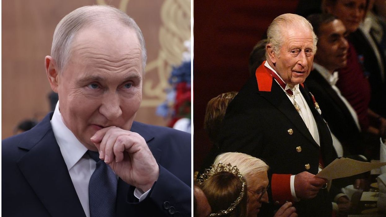 King Charles sends warning to Vladimir Putin amid 'threat of further Russian aggression'