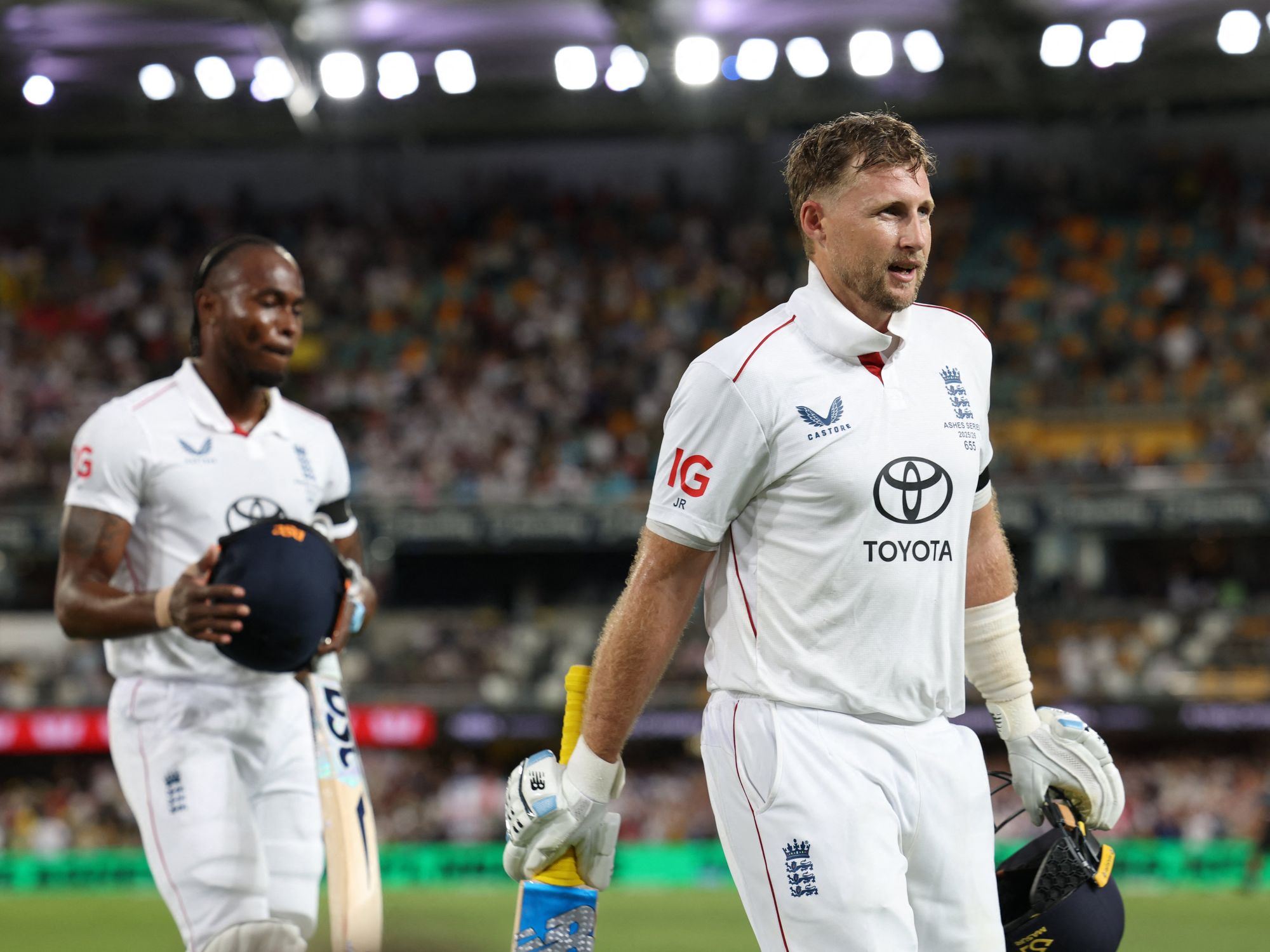 England's stance on declaring revealed after positive start to second Ashes Test against Australia