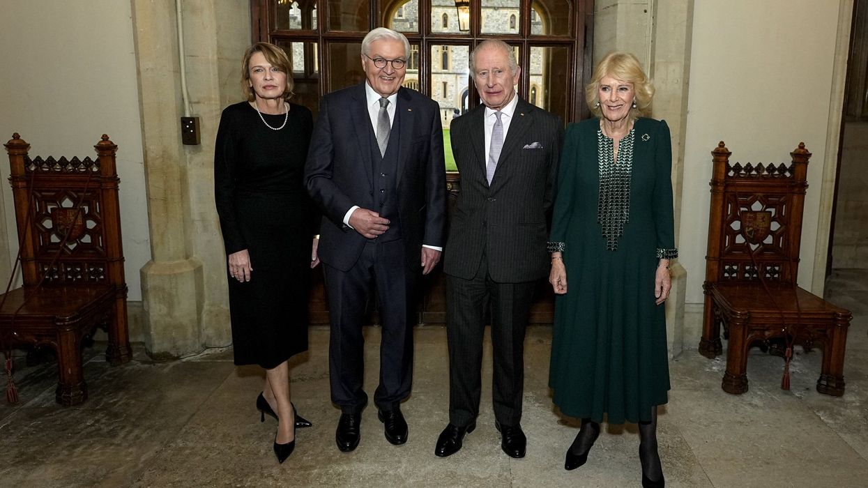 King and Queen told 'we will never forget' by German President and his wife in heartwarming exchange