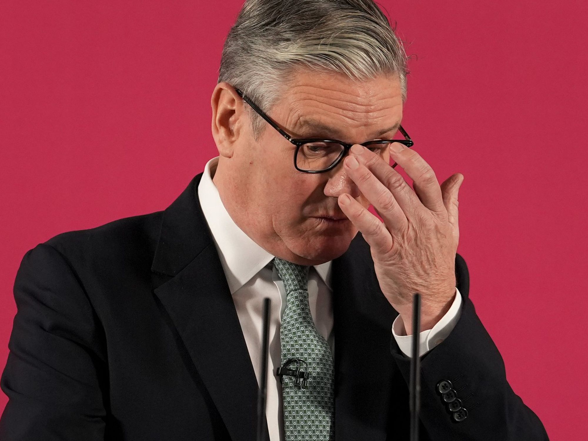 Politics LIVE: Keir Starmer faces electoral wipeout as Labour's support plummets to 14%