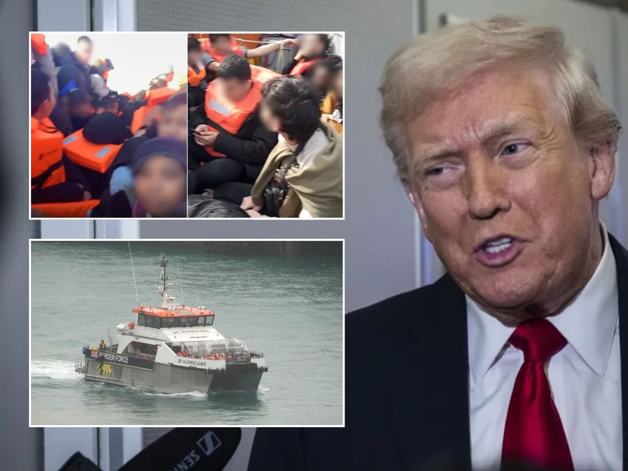 Quarter of a million migrants from Donald Trump’s banned list have entered Britain since 2021, da...