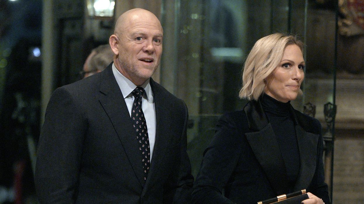 Zara Tindall and Mike Tindall arrive at Westminster Abbey in show of support for Princess Kate