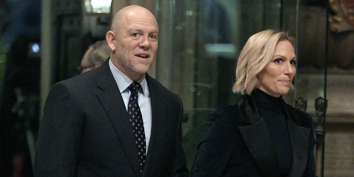 Zara Tindall and Mike Tindall arrive at Westminster Abbey in show of support for Kate Middleton Zara Tindall and Mike Tindall arrive at Westminster Abbey in show of support for Kate Middleton