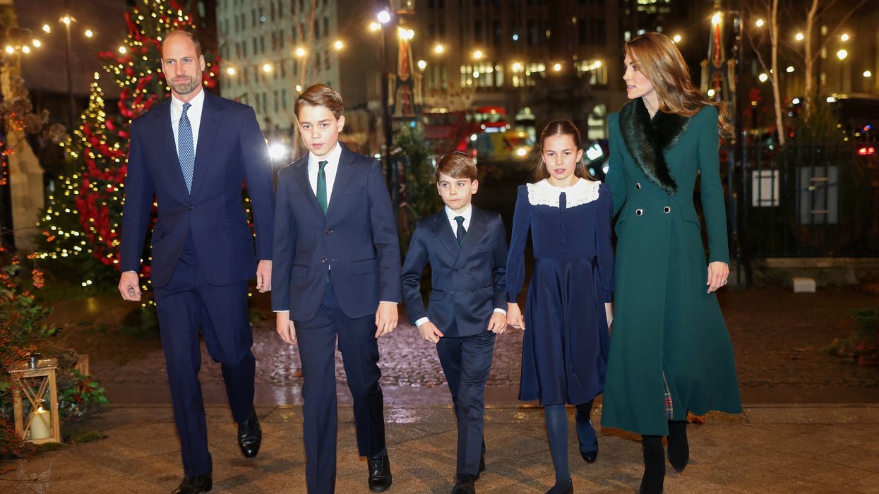 Kate joined by William, George, Charlotte and Louis as royals support princess at Christmas Carol Service