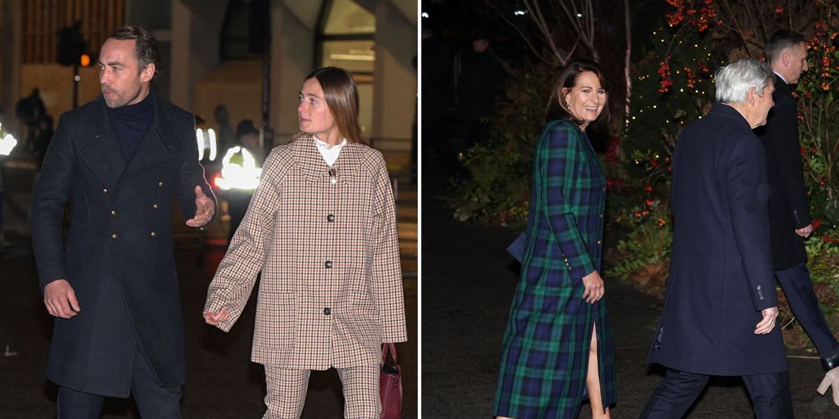 James, Michael and Carole Middleton pictured at Kate’s Carol Service but Pippa absent James, Michael and Carole Middleton pictured at Kate’s Carol Service but Pippa absent