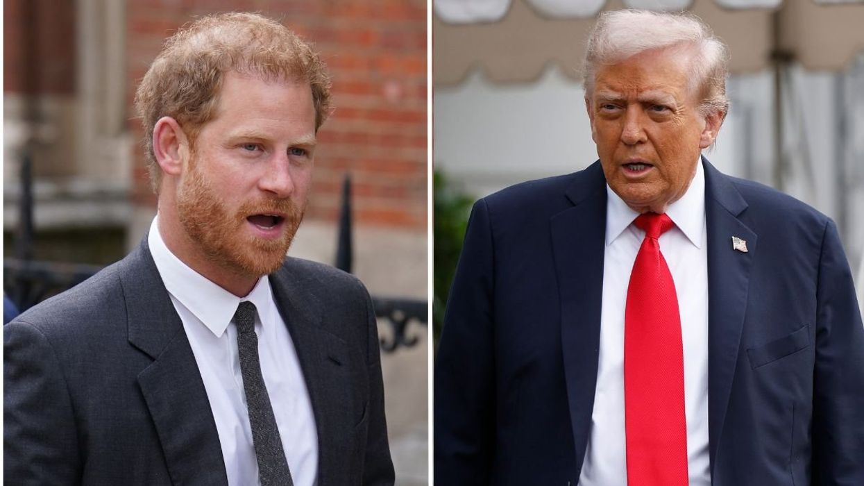 Prince Harry appears to take another swipe at Donald Trump just days after mocking US President