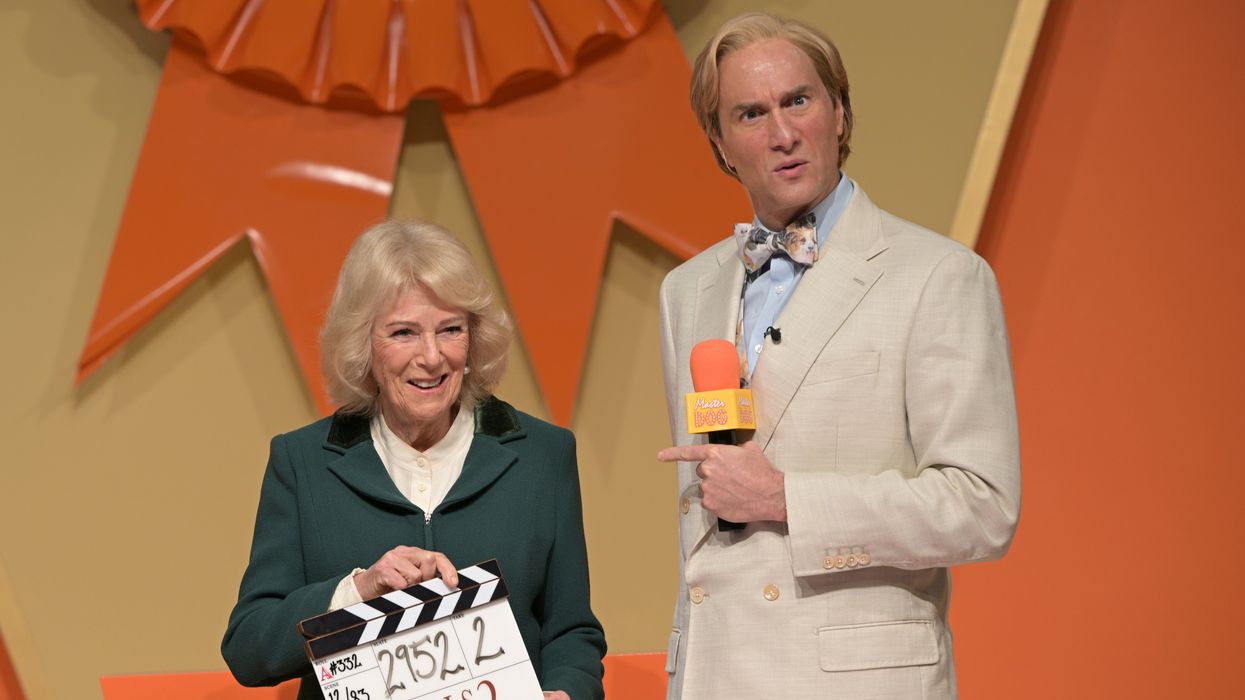 Queen Camilla visits TV set of Disney's adaptation of Rivals in tribute to her late friend Dame Jilly Cooper