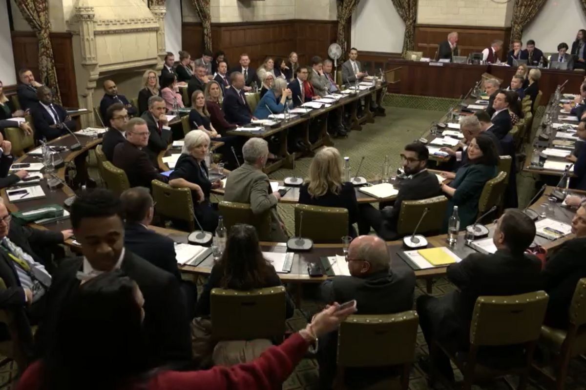 Protester removed from Westminster Hall during fiery Digital ID debate - 'We will not comply!'