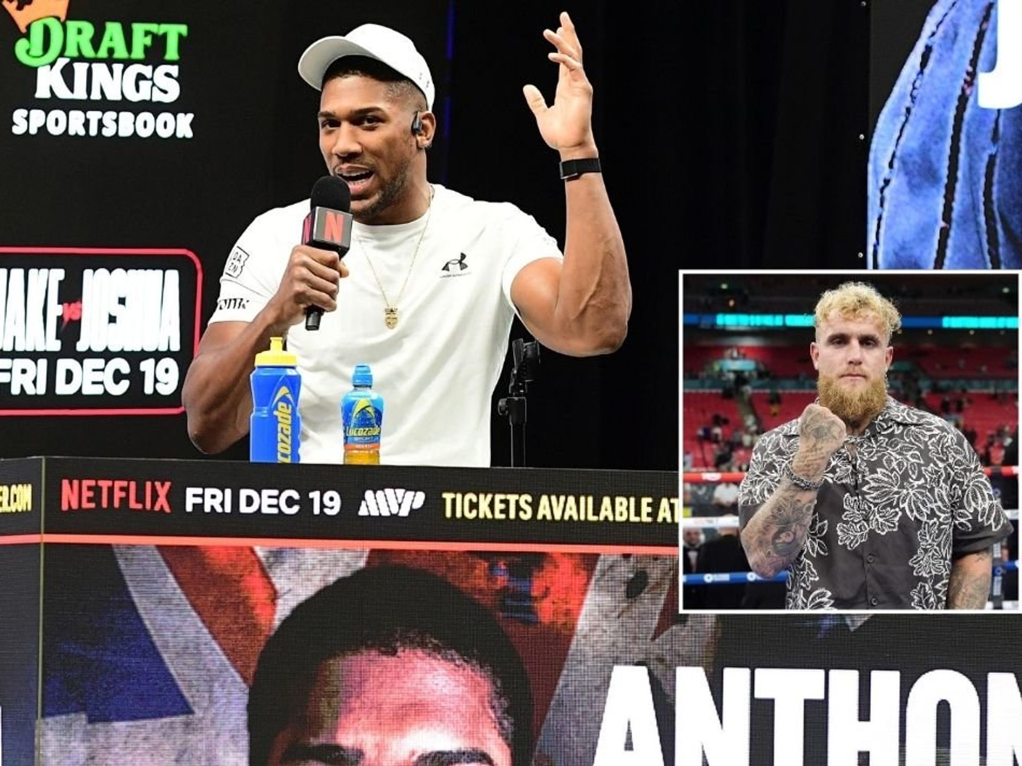Anthony Joshua addresses Jake Paul fix rumours after Eddie Hearn reveals fight 'script'