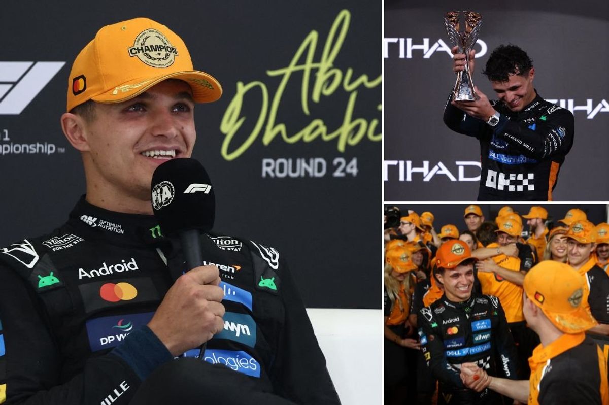 Lando Norris announces decision to 'step away' after achieving F1 dream amid family sacrifices