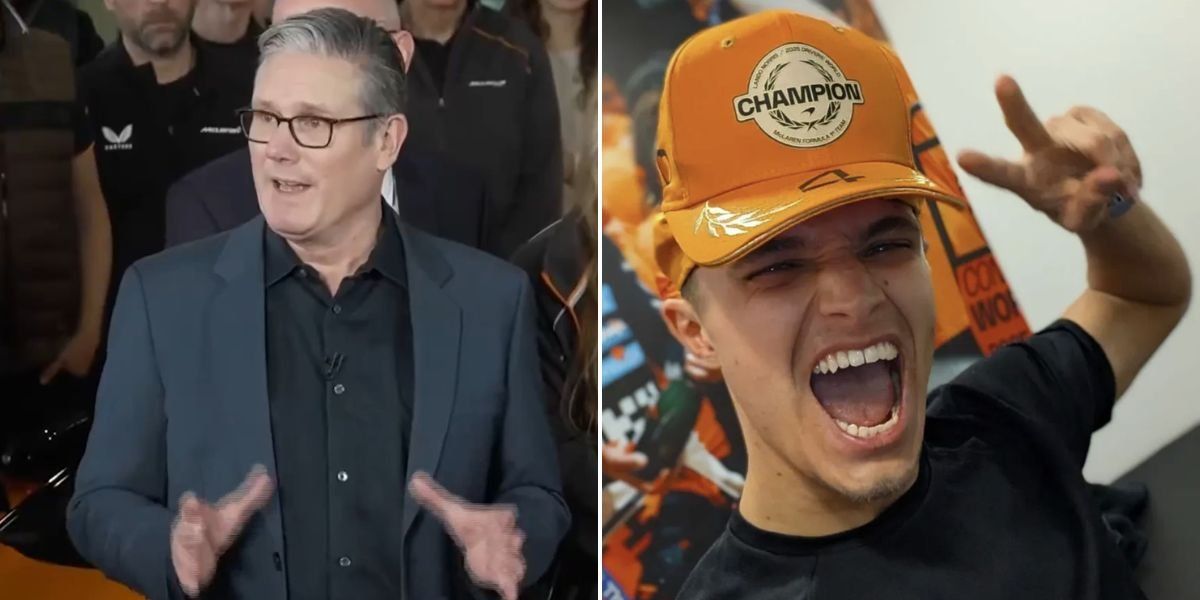 Keir Starmer in social media storm over Lando Norris congratulations: ‘Ultimate buzz killer’ Keir Starmer in social media storm over Lando Norris congratulations: ‘Ultimate buzz killer’