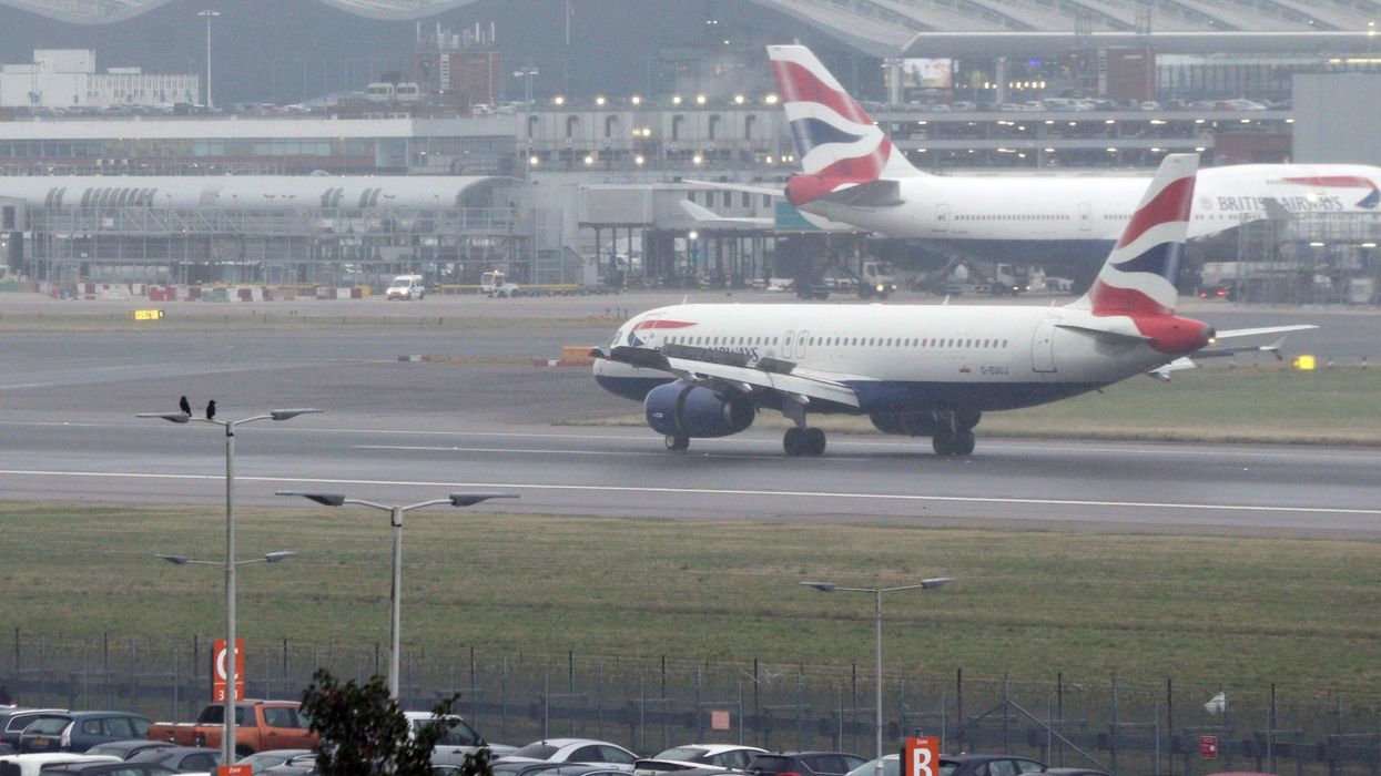 Two men charged after Heathrow Airport 'pepper spray attack'