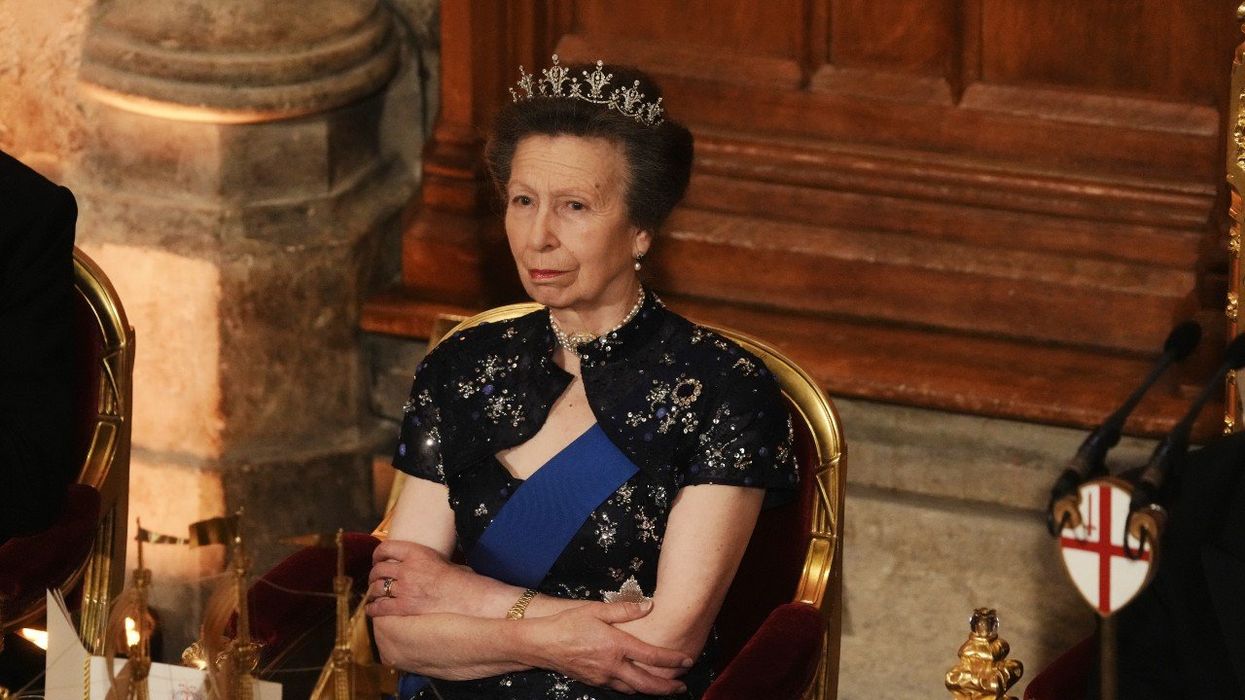 Princess Anne and Sir Timothy Laurence's Christmas card leaked before official release