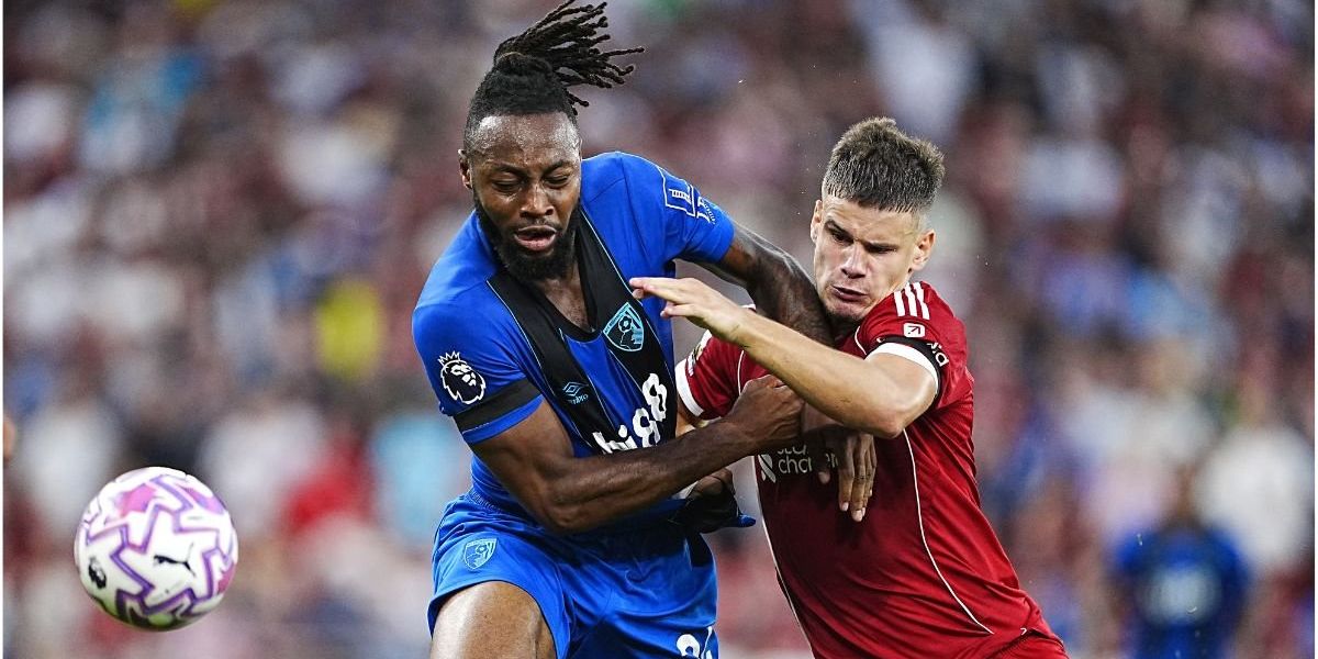 Man, 47, charged with racially abusing Bournemouth footballer Antoine Semenyo during Liverpool clash Man, 47, charged with racially abusing Bournemouth footballer Antoine Semenyo during Liverpool clash