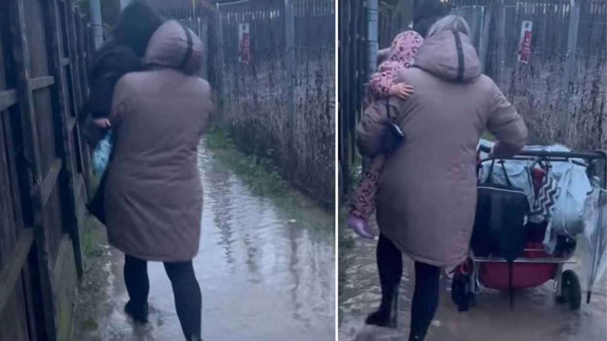 Residents living in shadow of huge 60ft warehouse blame 'monstrous' structure for flooding properties