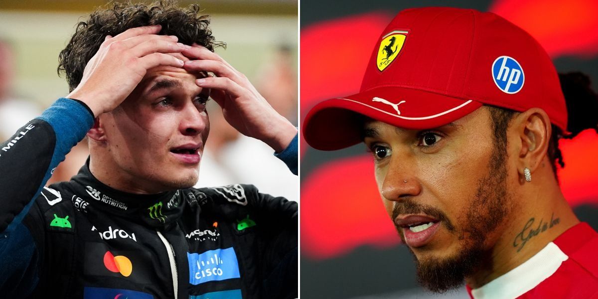 Lando Norris challenges Lewis Hamilton to title fight after Ferrari star’s miserable season Lando Norris challenges Lewis Hamilton to title fight after Ferrari star’s miserable season