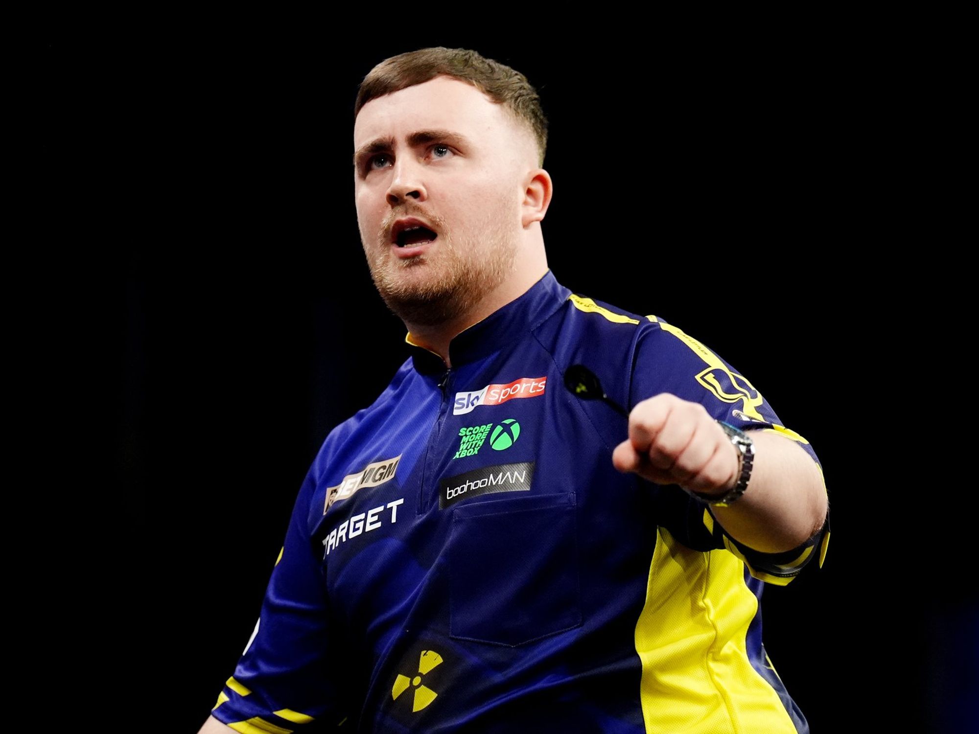 Luke Littler sends feisty four-word message to darts rivals ahead of World Championship defence