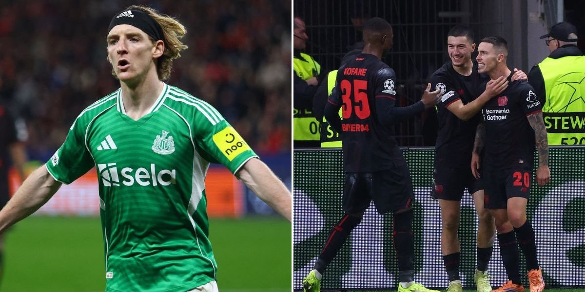 Newcastle denied Leverkusen win with late leveller as Anthony Gordon rues mental issues Newcastle denied Leverkusen win with late leveller as Anthony Gordon rues mental issues