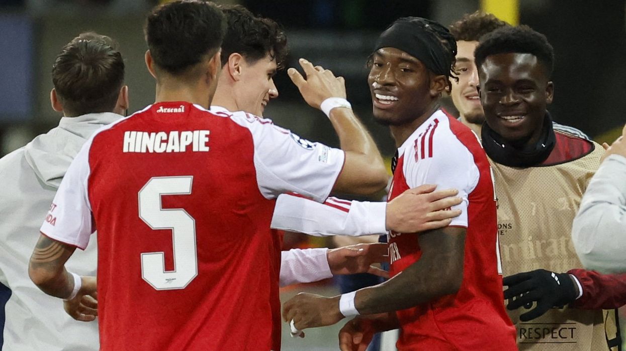 Noni Madueke inspires brilliant Arsenal display to maintain perfect Champions League record