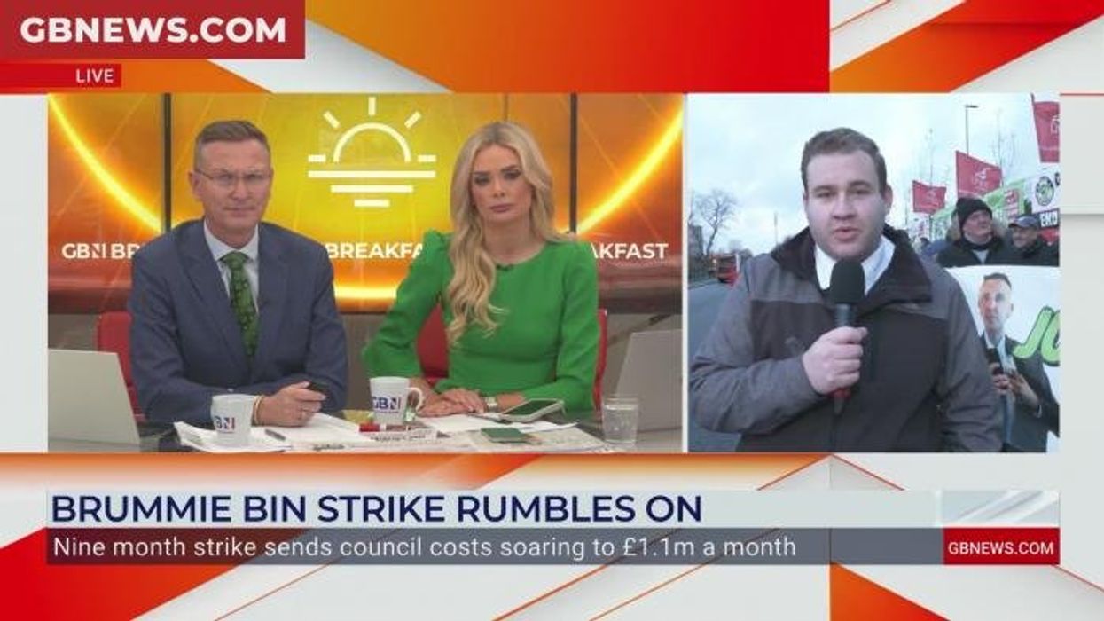 WATCH: Birmingham bin workers demand 'fair evaluation' from council as protest reaches nine-month milestone