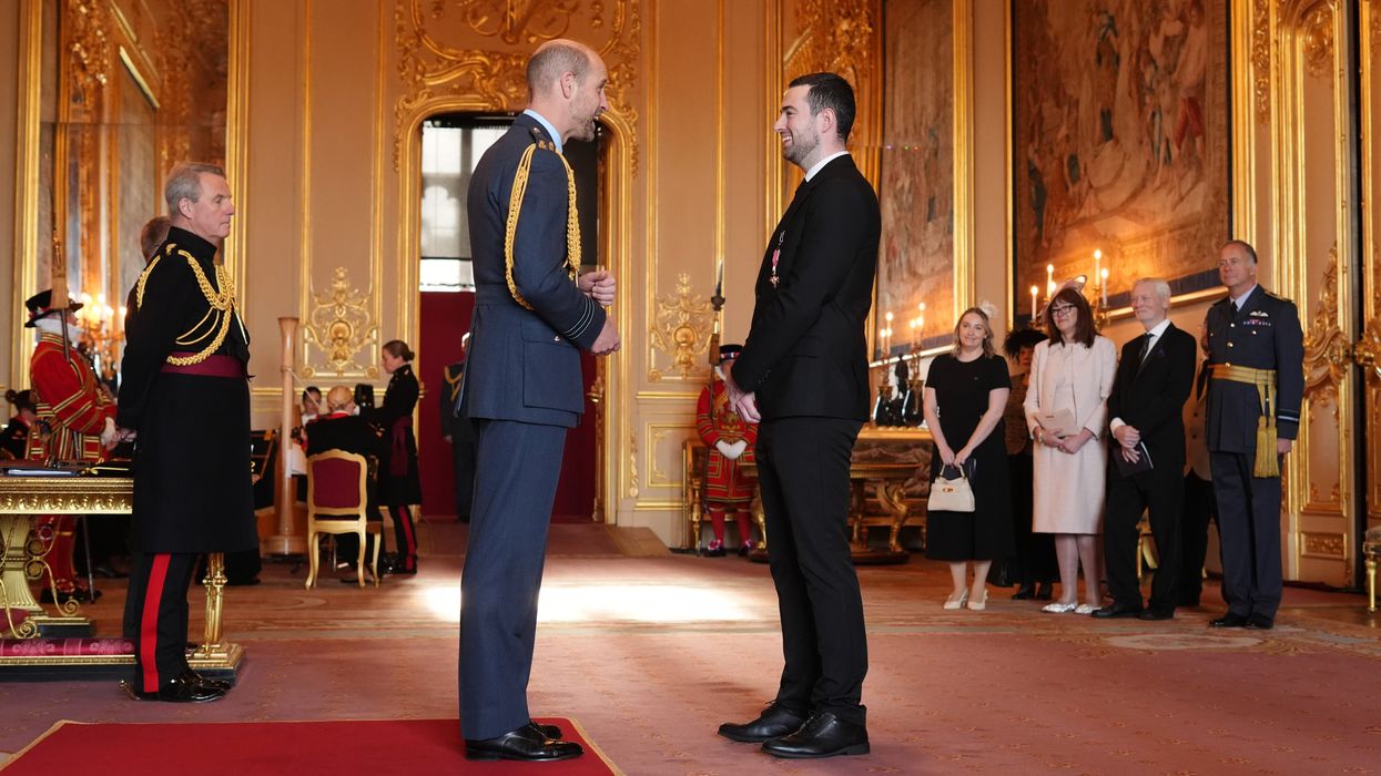 Luke Humphries opens up on Prince William chat after darts star awarded MBE: 'Not easy!'