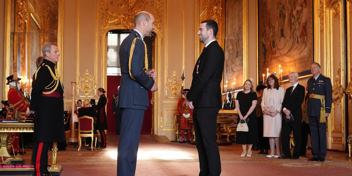 Luke Humphries opens up on Prince William chat after darts star awarded MBE: ‘Not easy!’ Luke Humphries opens up on Prince William chat after darts star awarded MBE: ‘Not easy!’