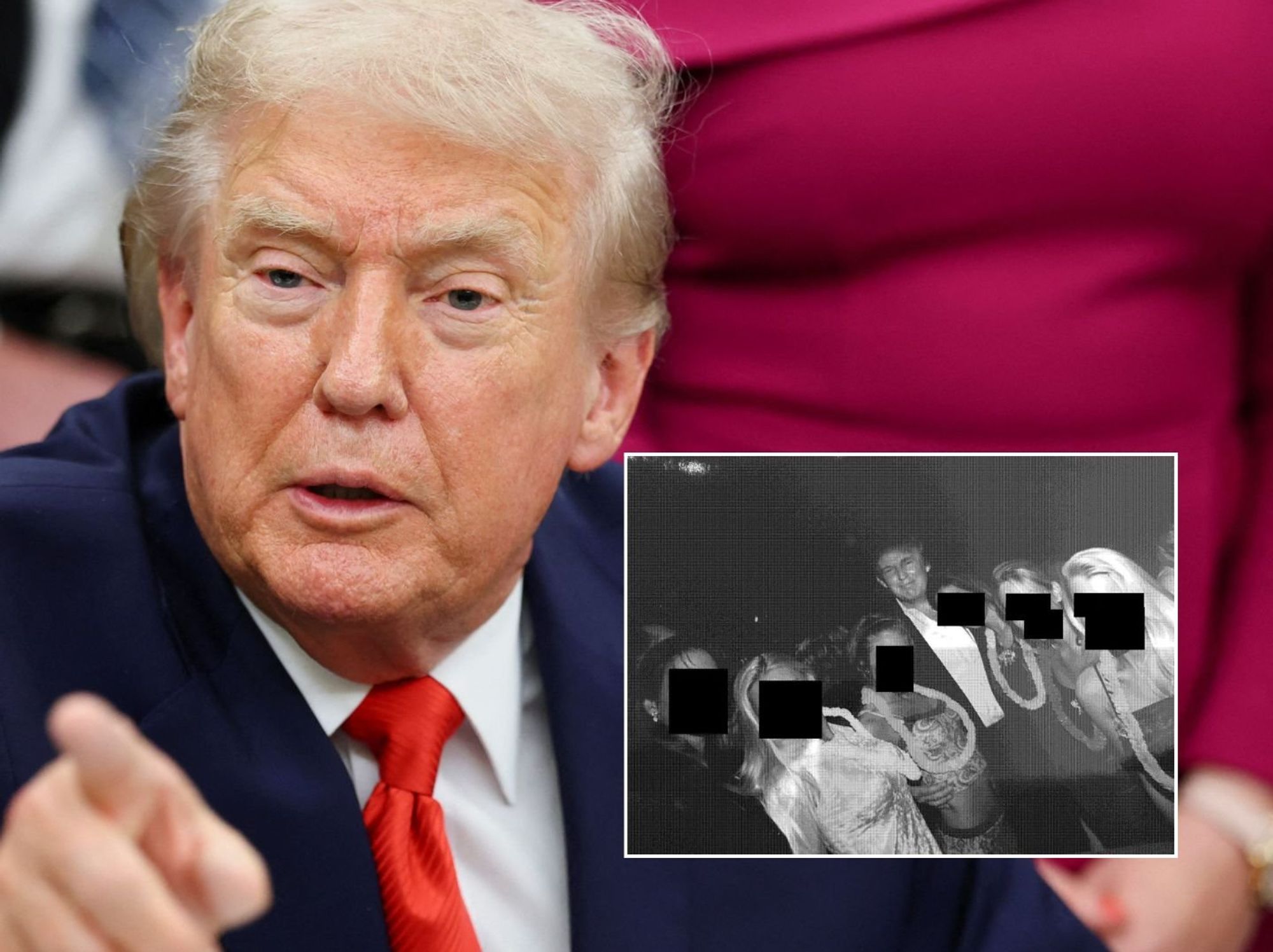 Donald Trump says ‘no big deal’ after new Jeffrey Epstein photos showing him are released