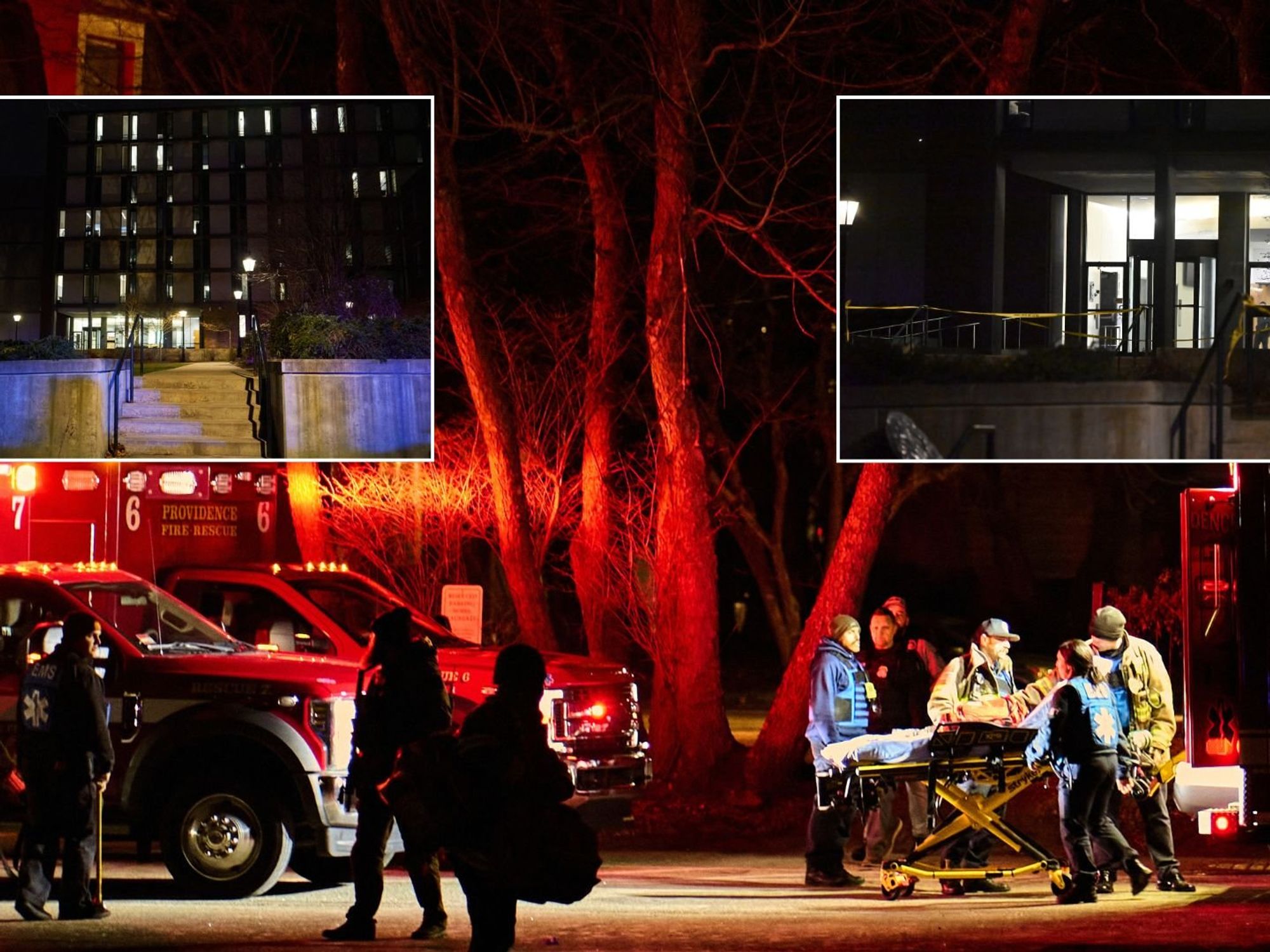 Suspect in custody after two students killed and nine injured in US college shooting